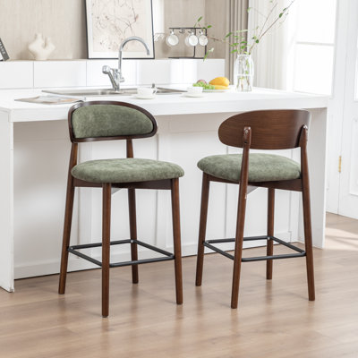 Solid Wood Counter Stool