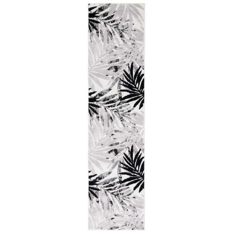 Forgey Performance Floral Rug, Runner 2' x 8'