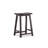 Saddle Counter Stool with Solid Wood Frame-41670278