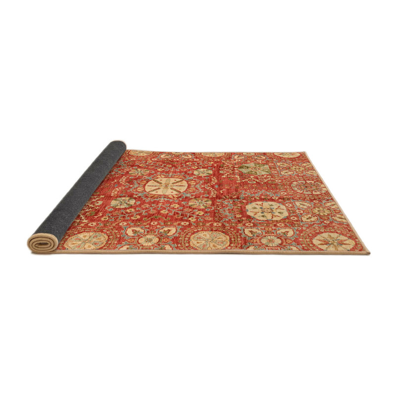 Tapis abstrait moderne 3801, Rond 8 pi