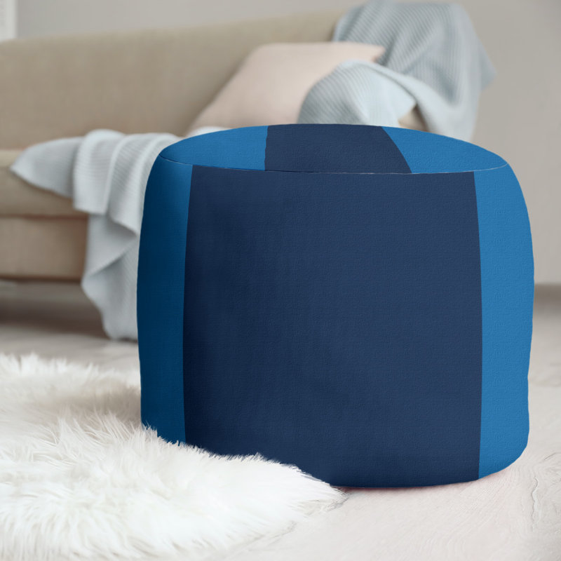 Repose-pieds repose-pieds rond 20,5", Bleu aviateur / bleu nuit polaire / bleu aviateur, Winnipeg