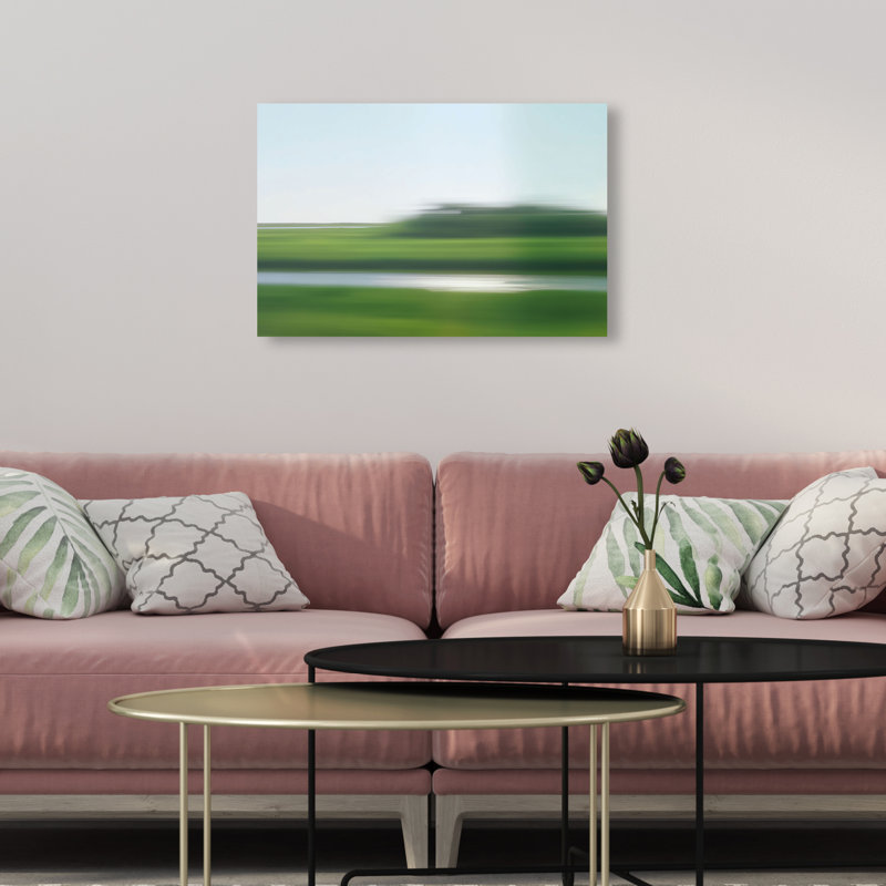 Velocity Meadow II Print by Oliver Gal, 10"H x 15"W, Gallery Wrapped