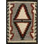 Tapis Navajo tissé à plat gris antique