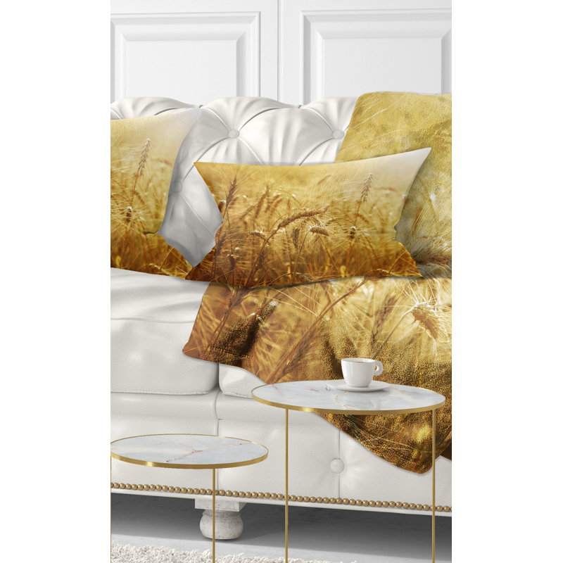 Coussin Golden Wheat Field