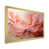 Impression dorée sur toile encadrée