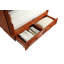 Grand lit escamotable en bois massif avec matelas Mccutchen-1786068353
