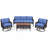 4-Pieces Outdoor Conversation Set-55118838