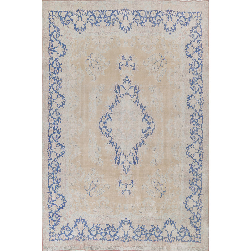 Tapis en laine noué à la main One-of-a-Kind Onita