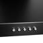 30 in. 217 CFM Convertible Painted Wall Mount Range Hood with LED and Carbon Filters-115271757
