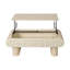 Table basse à plateau relevable, bureau moderne en bois avec rangement caché-1092877876