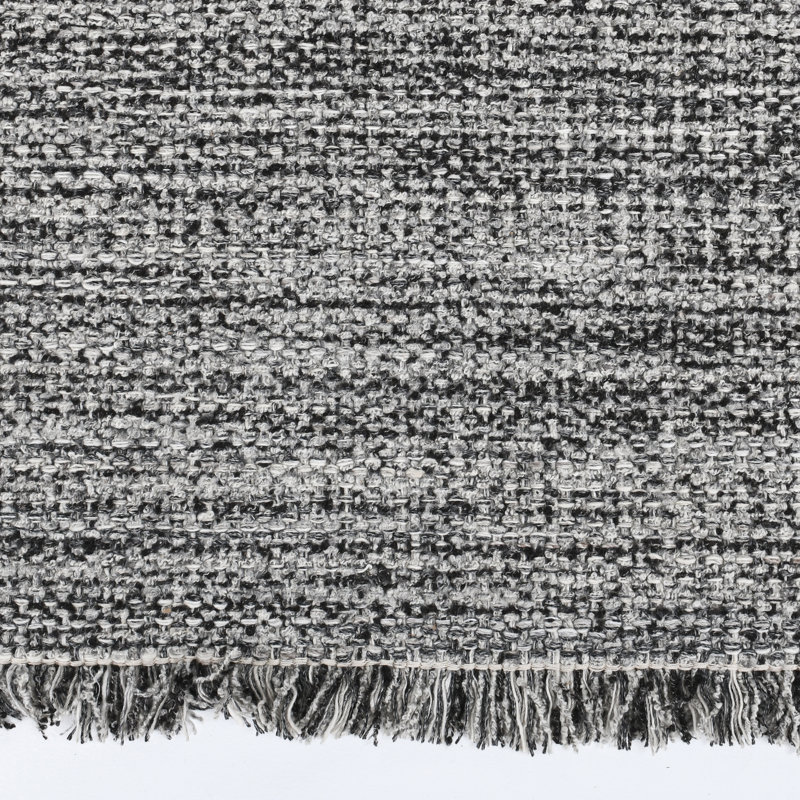 Bradbury Abstract Area Rug in Gray, Rectangle 9' x 12'