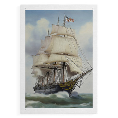 NAUTICAL Series Lxxxi - reproduction de toile seulement - non encadrée