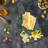 Ambesonne Leaf Tempered Glass Cutting Board Spring Branches Pattern Multicolor