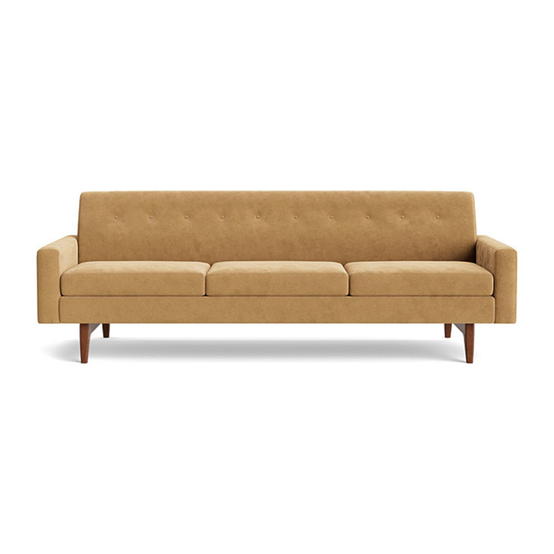 Tyler Sofa (95"), Performance Velvet - Nutmeg