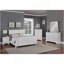 Moderne 1pièce lit grand lit meubles de chambre à coucher lit-bateau tête de lit design contreplaqué 1pc cadre de lit blanc-478441195