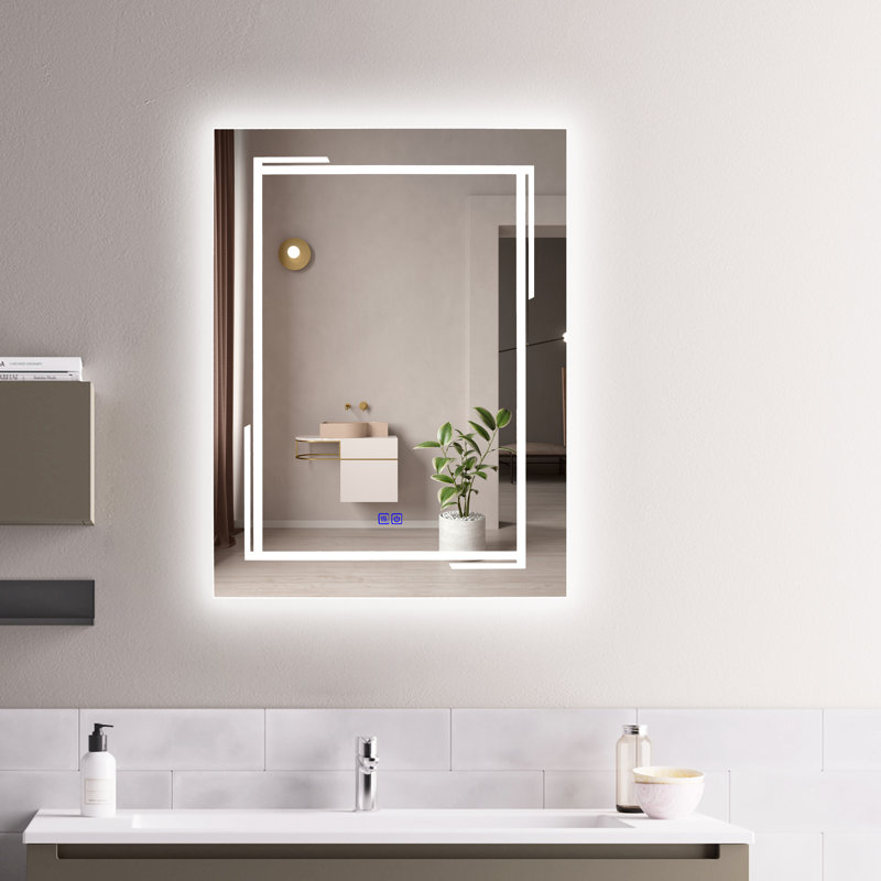 Larocco Flat Wall Mirror
