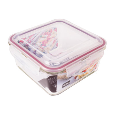 Damondre 74.25oz. Glass Food Storage Container