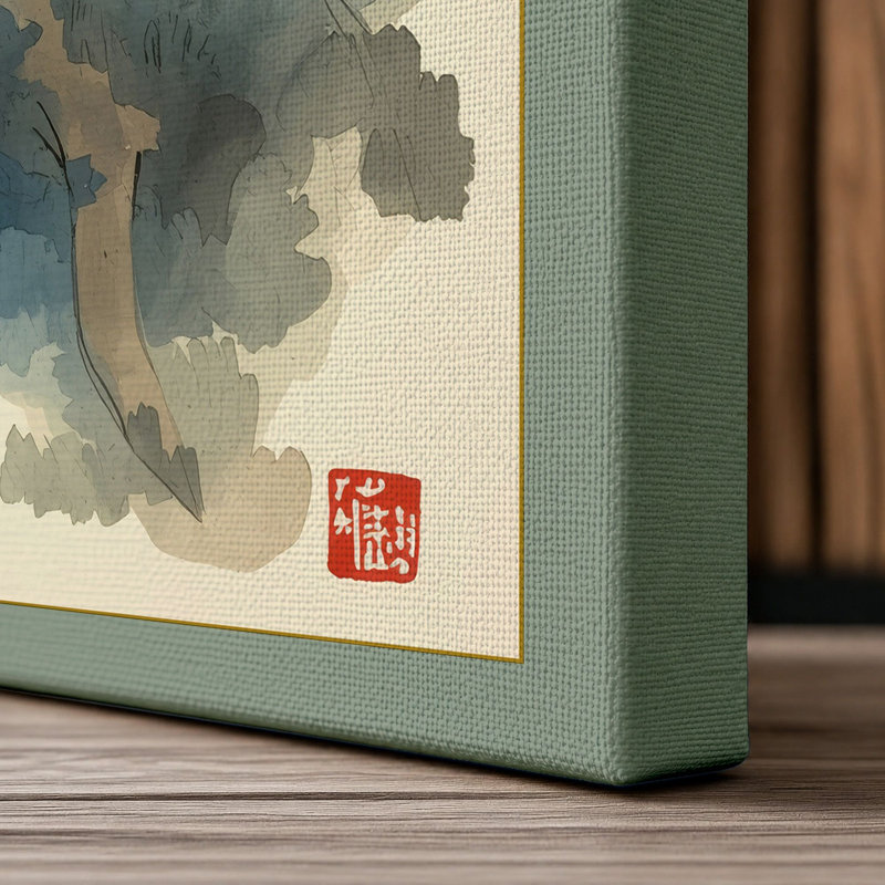 Print, 30x20 - 76.2 x 50.8 cm, Sage Border