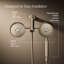 Purist® 2.5 GPM 2-In-1 Multifunction Shower Combo Kit-1273360942