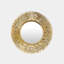 Quill Burst Circle Steel Mirror