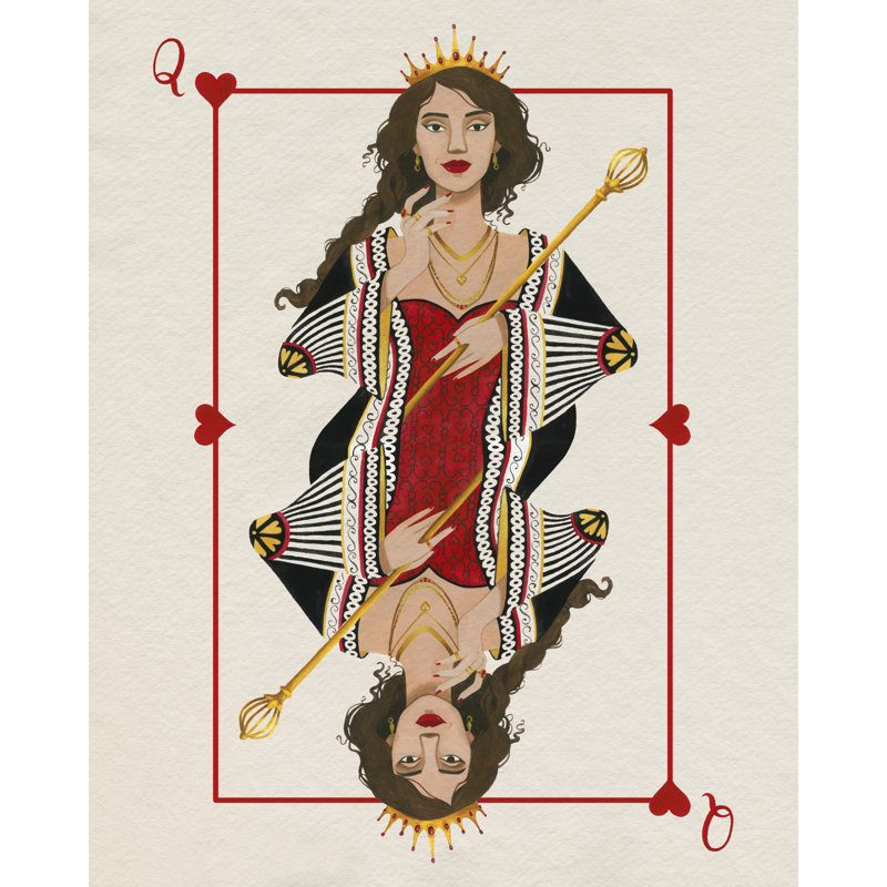Royal Suits I by Grace Popp - Wrapped Canvas Print, 30cm H x 20cm W x 3.8cm D
