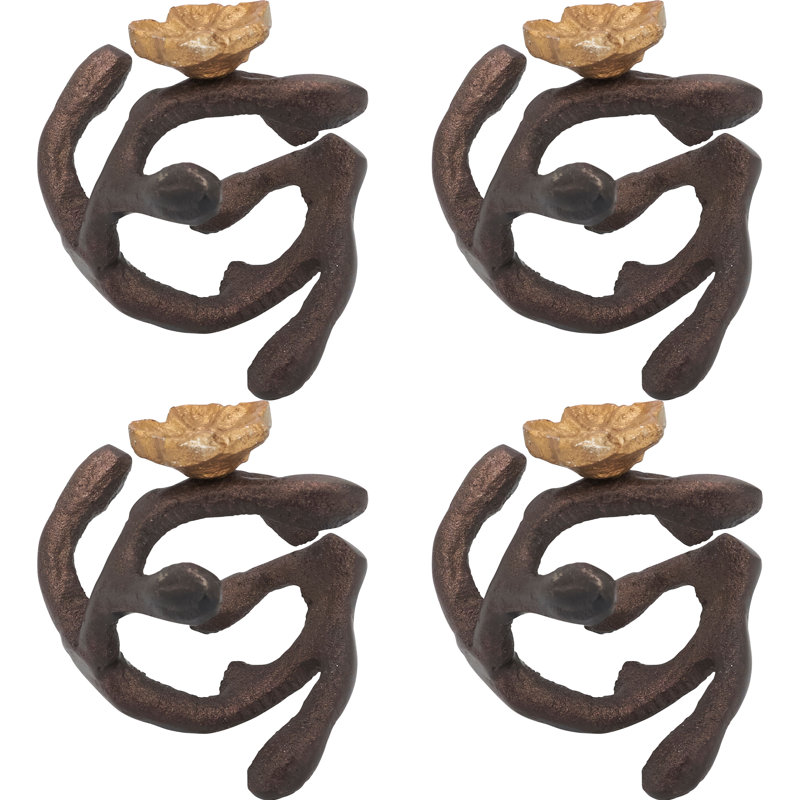 Anneaux de serviette brindilles