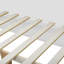 Lit plateforme en bois avec 6 tiroirs, tablettes, bureau et garde-robe-750752751