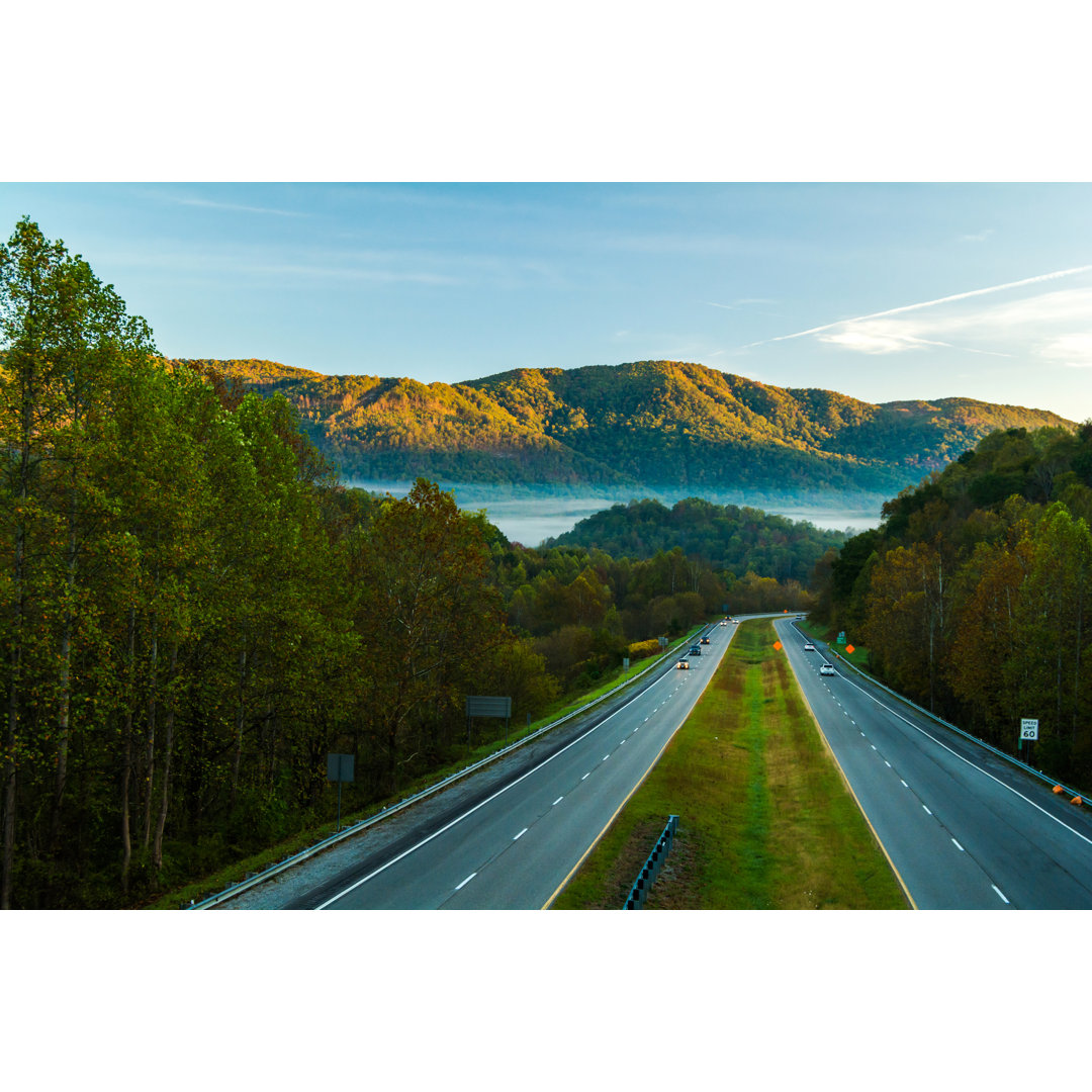 Leinwandbild Die Reise nach Virginia