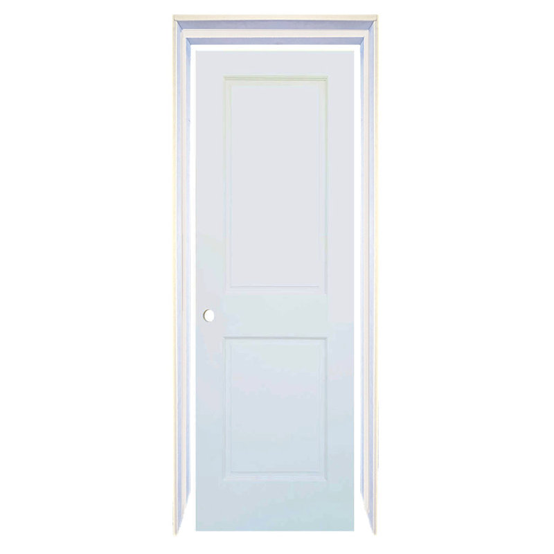 Bois massif à 2 panneaux avec trou central 80 po x 18 po Slab Colonial, 18 po x 80 po