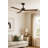Hinkley Sculpt 60" Integrated LED Smart Ceiling Fan w/ HIRO remote-58550246-58550247