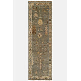 Bakshaish Oriental Area Rug in Gray