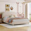 Lit plateforme en tissu d'ameublement Teddy-592430462