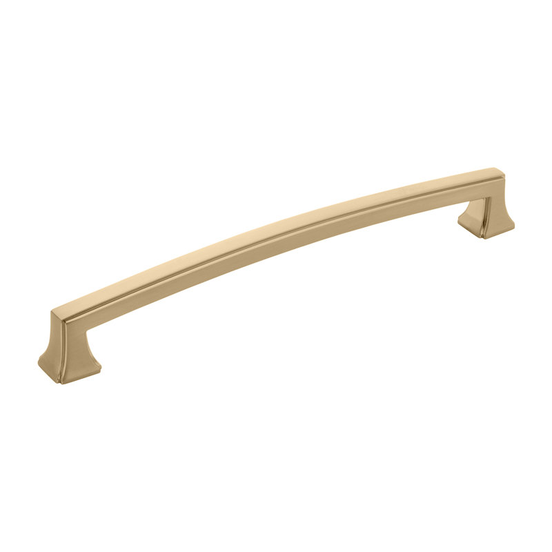 Poignée à tirer de la collection Bridges - Poignée d'armoire centrale à centre de 6 5/16 po bronze bronze - Quincaillerie transitionnelle et décorative pour tiroirs et armoires