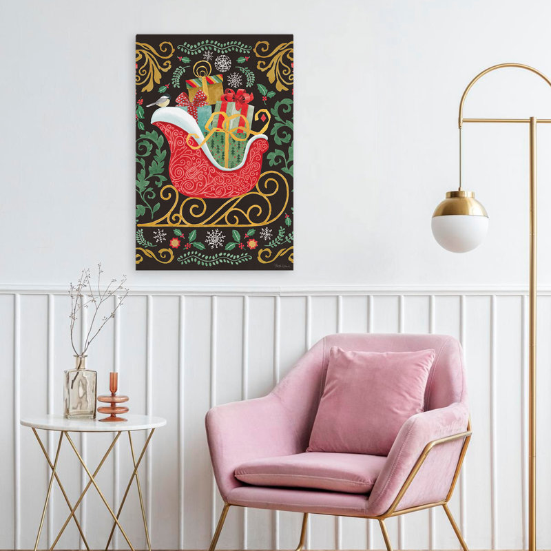 Decorative Holiday III - Black Christmas, H 24 po x l 16 po