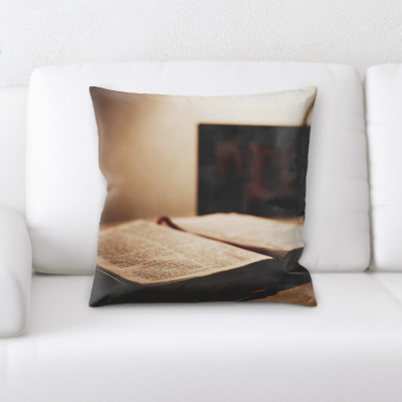 Microsuede Throw Pillow