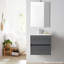 Alba 60cm 2 Drawer Basin Unit-1309496908