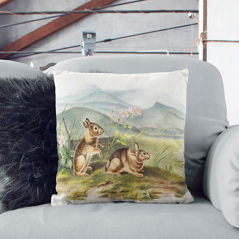 Square Throw Cushion, 55cm H x 55cm W x 20cm D