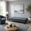 3 Seater Fabric Sofa-710601285