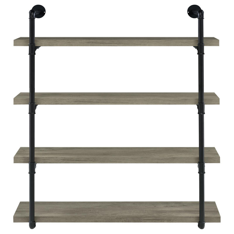 Tablette murale en bois flotté, H 46 po x l 39,25 po x P 11,5 po