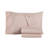 Lacoste Center Line Cotton Percale Sheet Set, Lightweight and Breathable Crisp Feel with Embroidered Crocodile, Blush, Twin-98467790-98467791