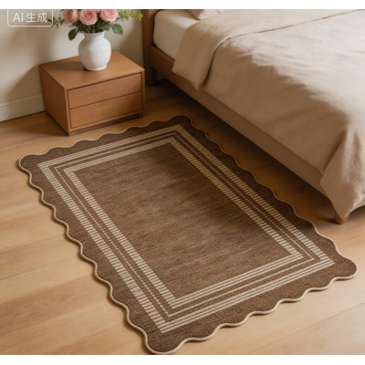Tapis moderne antidérapant lavable à la machine pour le salon, la cuisine, le couloir, l'entrée, la chambre à coucher