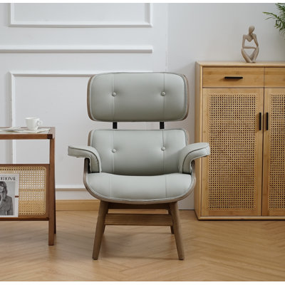 Jhanae 31.5'' Wide Tufted Wingback Chair