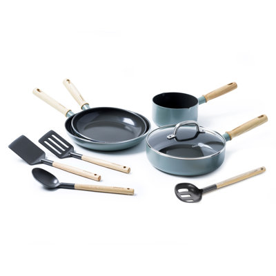 GreenPan Mayflower Aluminium 8 Piece Aluminium Non Stick Cookware Set