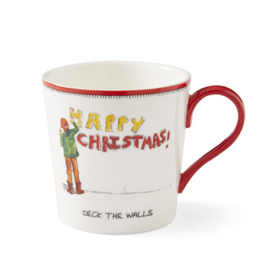 12 Oz Deck the Walls Mug