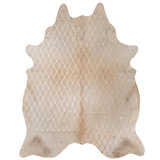 Arlequin Hide Cowhide Geometric Area Rug