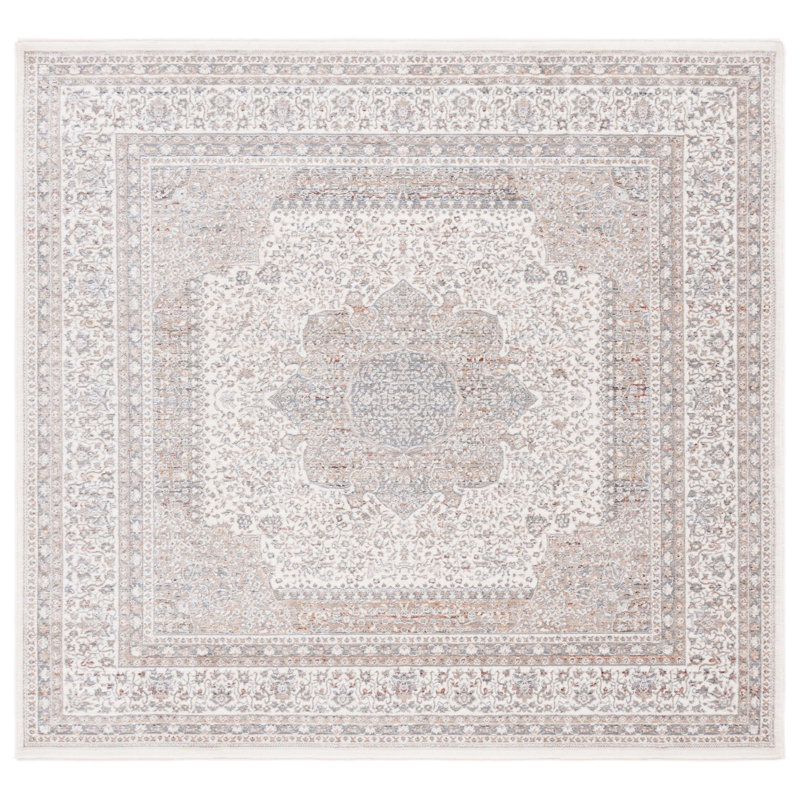 Sorrels Performance Oriental Rug, Square 6'3"