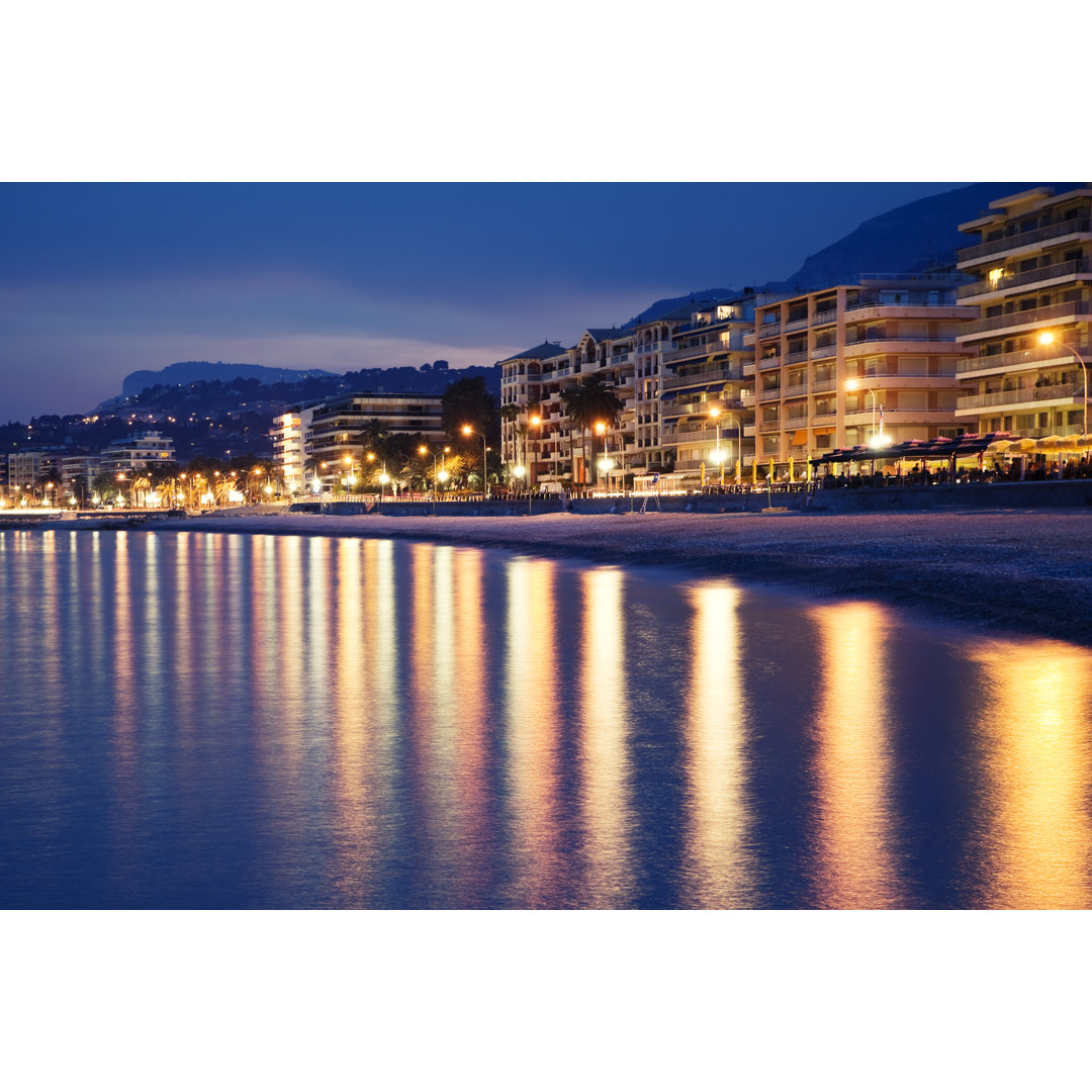 Coastal View by Bim - Druck auf Leinwand ohne Rahmen