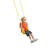 Plastic Belt Swings with Chains and Stand-up Swing Combo-38250701