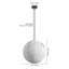 Luminaire suspendu sphère 1 lumière blanc-126630053-132691611