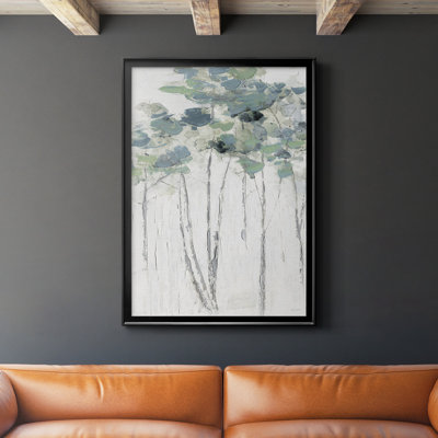 " Impasto Tree Line I "